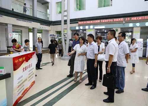 学在深处 做到实处——市委组织部对我院“两学一做”学习教育情况进行集中检查